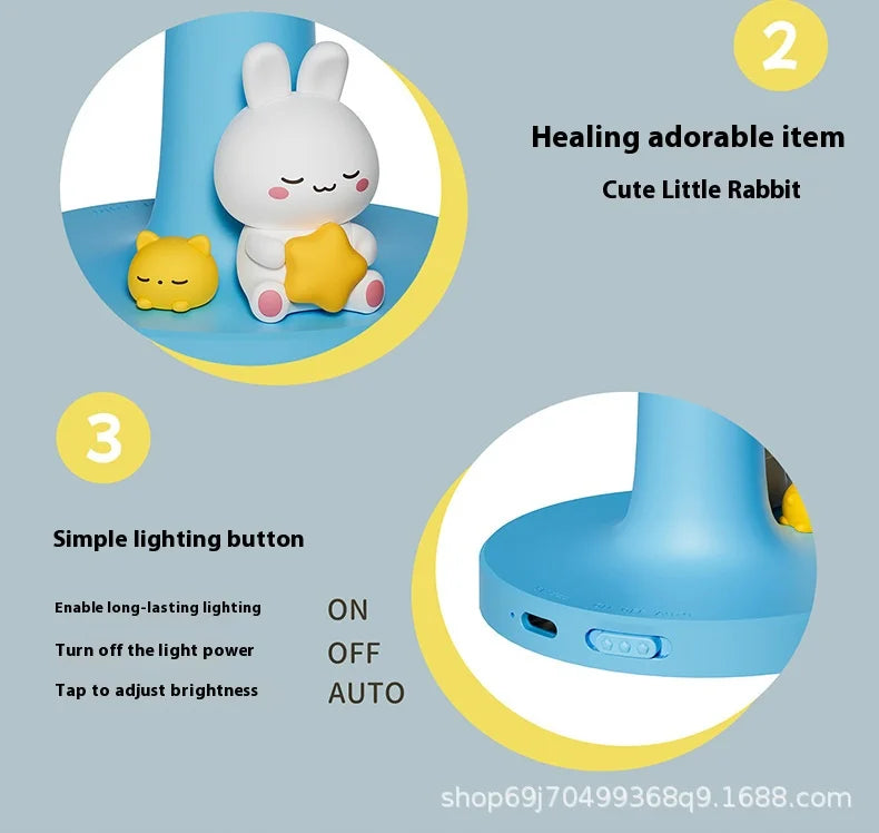 Cute Cloud Night Light, Dimmable Baby Nursery Lamp for Sleep, Kids Bedroom Decor Gift Idea