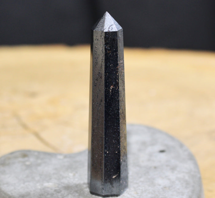 Hematite tower 90mm