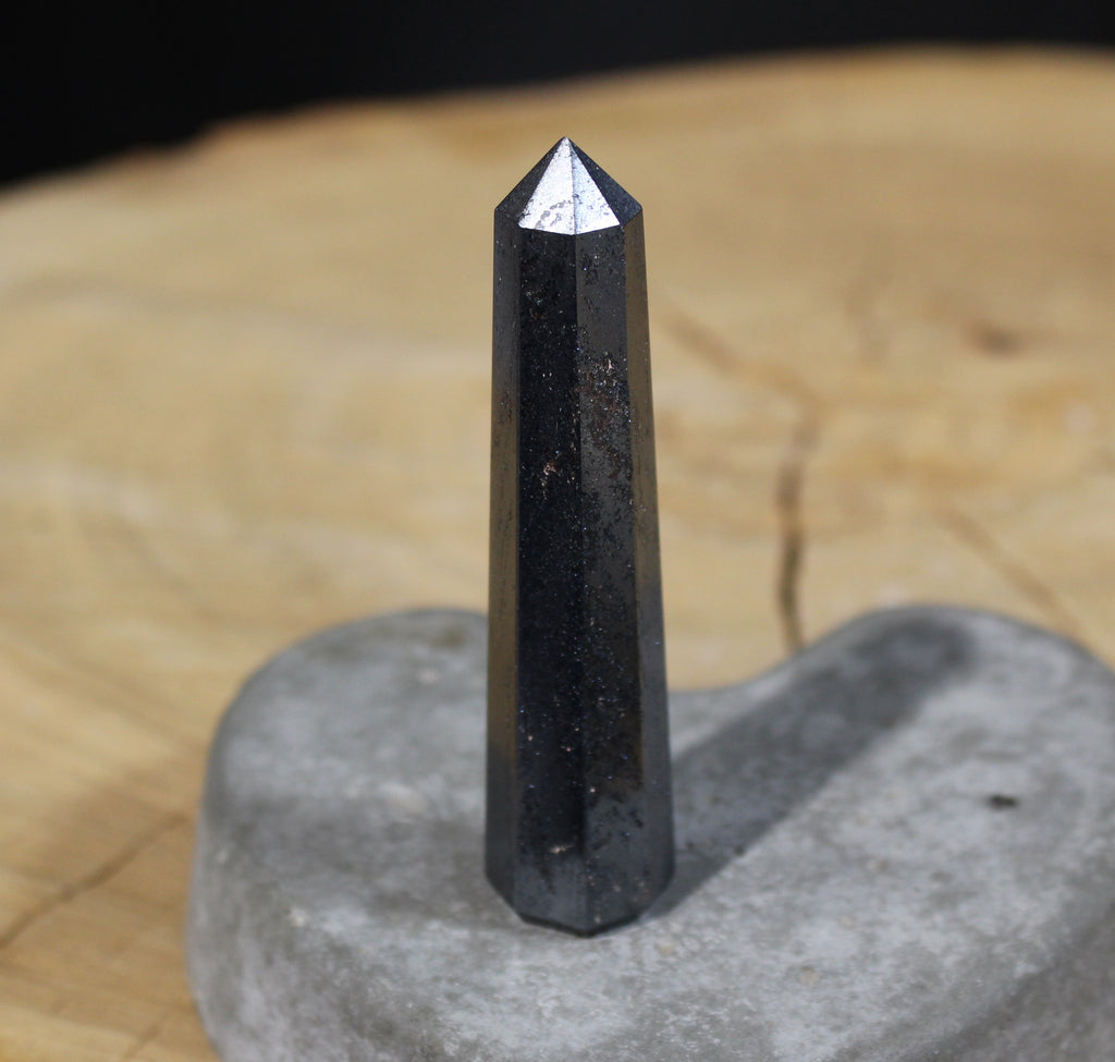 Hematite tower 90mm