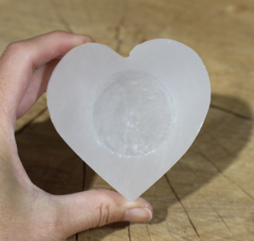 Heart candle holder