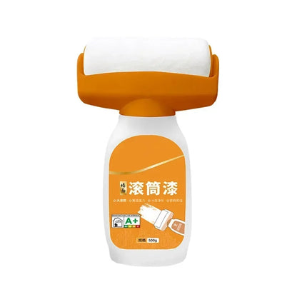 Antibacterial Wall Paint Roller Waterbased Repair Brush Painting For House Interior Wall Portable White Latex Paint Small Roller