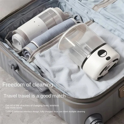 2L Mini Washing Machine Automatic Portable Turbo Led Washing Cup Portable Washing Machine Is Suitable For Underwear.Briefs.Socks