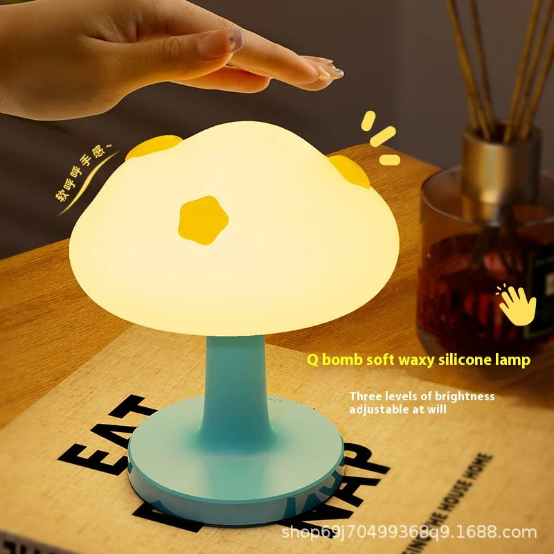 Cute Cloud Night Light, Dimmable Baby Nursery Lamp for Sleep, Kids Bedroom Decor Gift Idea