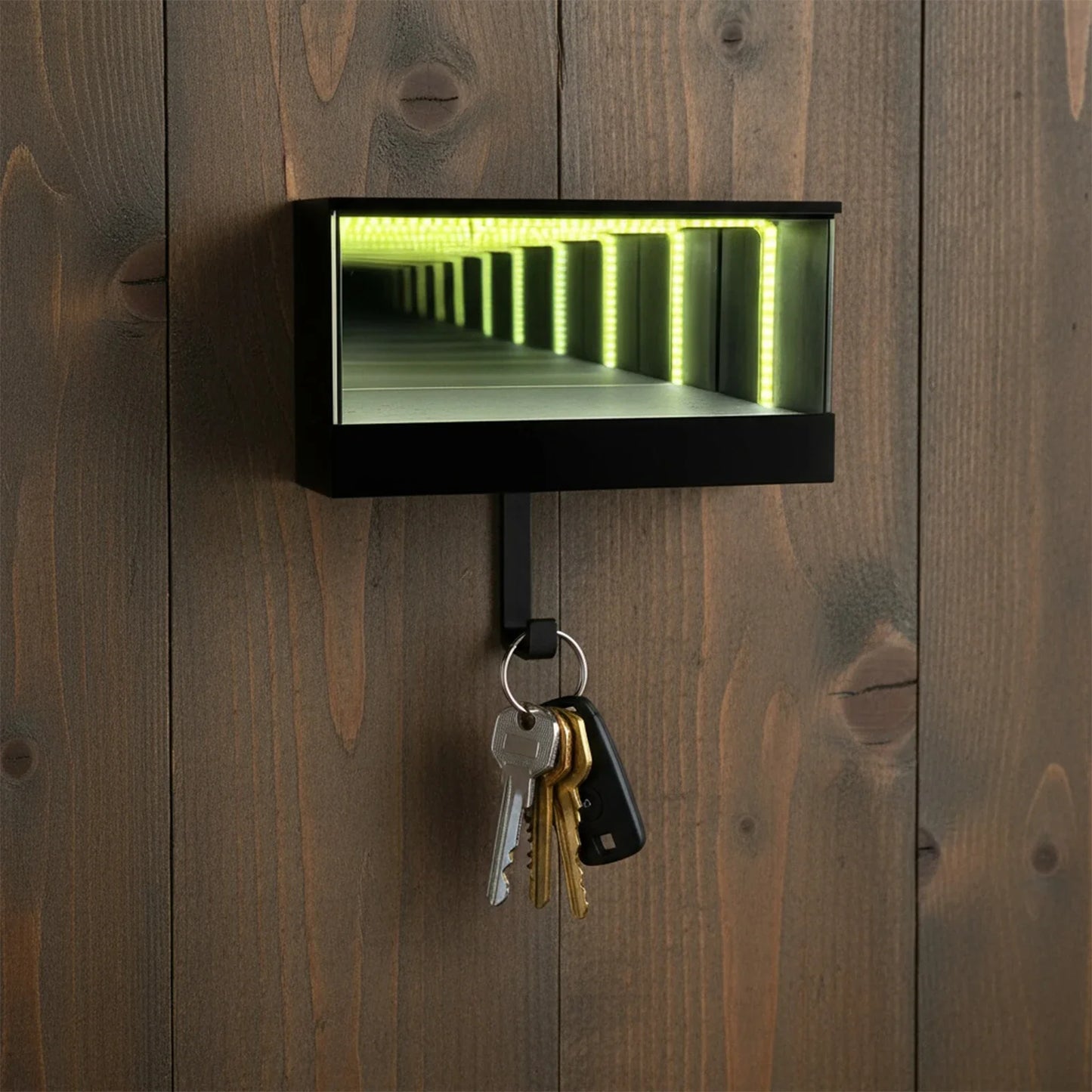 Infinity Garage Keychain Car Illuminated Infinite Garage Key Hook Suitable For Home Office Entrance Car Key Hanger