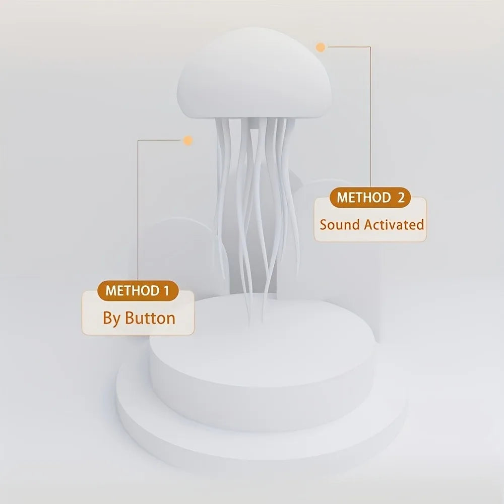 Jellyfish Night Light with Voice Control