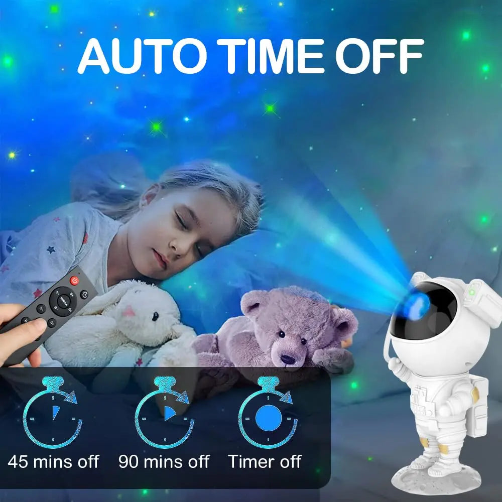 Astronaut Star Projector Night