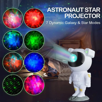 Astronaut Star Projector Night