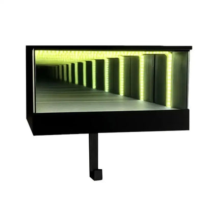 Infinity mirror key holder