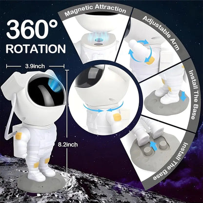 Astronaut Star Projector Night