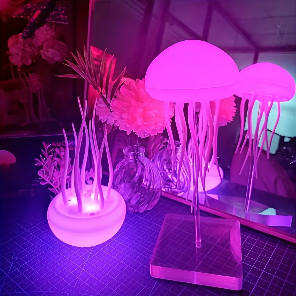 Jellyfish Night Light with Voice Control