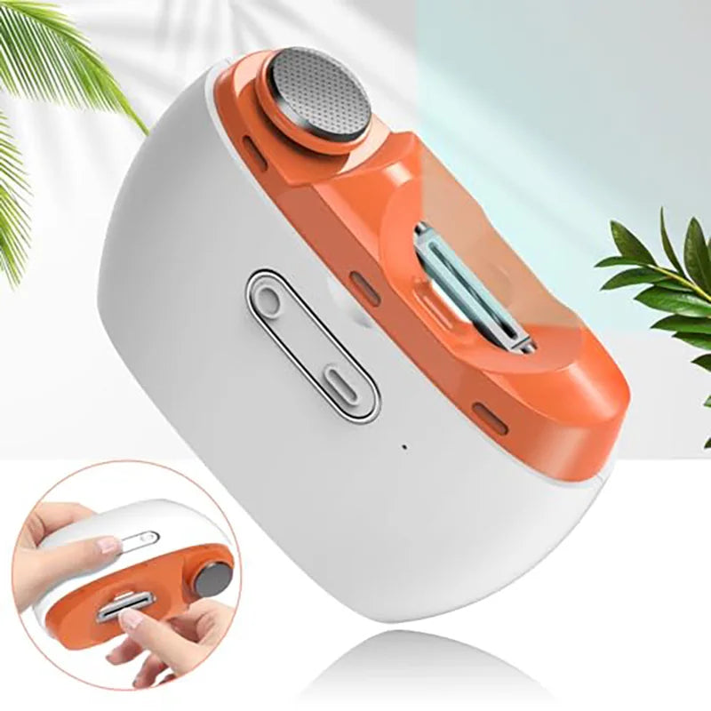 2026 Upgraded 3-in-1 Electric Nail Clipper & Polisher – Automatic Nail Trimmer with LED Light, 2-Speed, USB Rechargeable