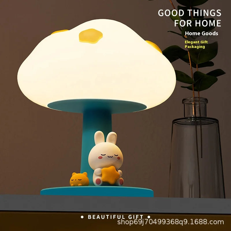Cute Cloud Night Light, Dimmable Baby Nursery Lamp for Sleep, Kids Bedroom Decor Gift Idea