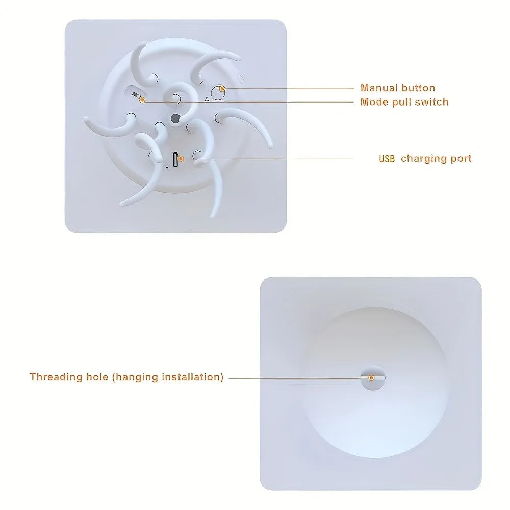 Jellyfish Night Light with Voice Control