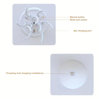 Jellyfish Night Light with Voice Control