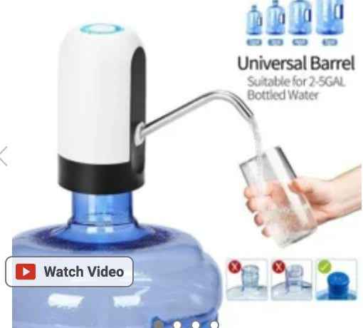 Automatic Wireless Water Bottle Can Dispenser Pump