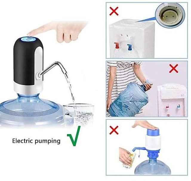 Automatic Wireless Water Bottle Can Dispenser Pump