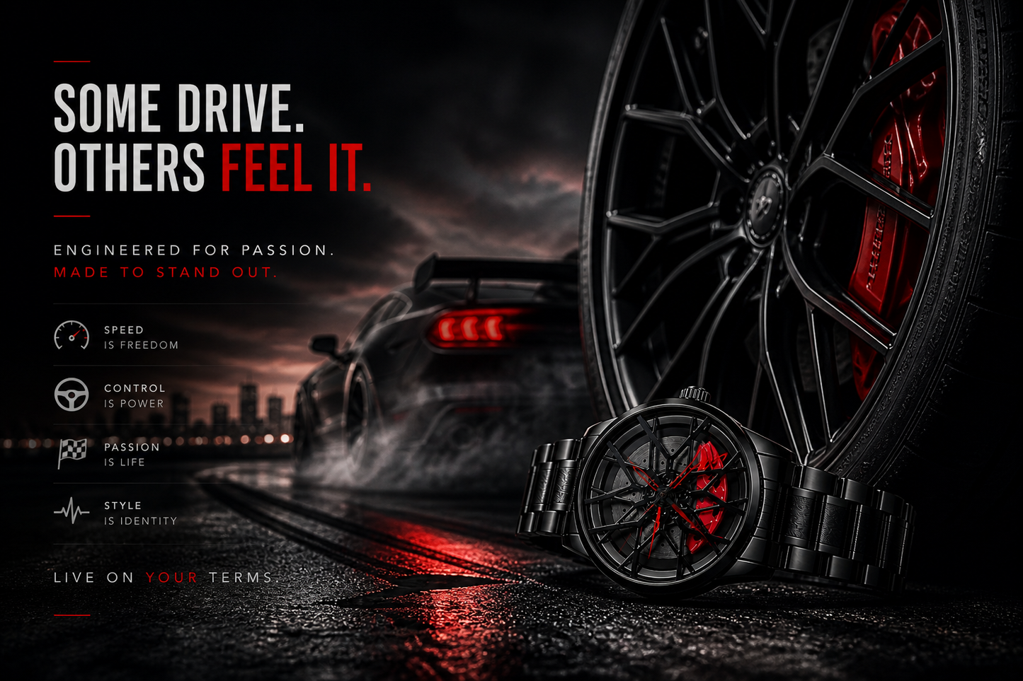 Velocity X – Performance Wheel Watch